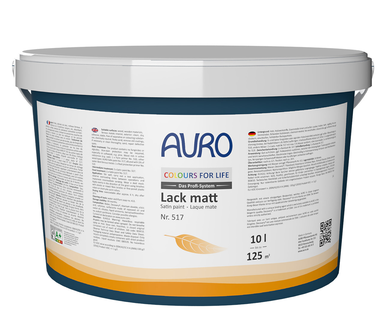 COLOURS FOR LIFE Lack matt Base P – 1 Stück