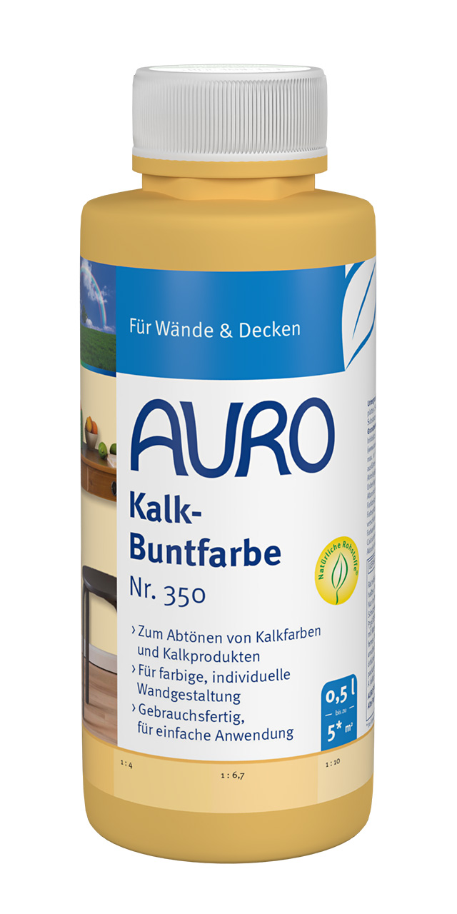 Kalk-Buntfarbe Gelb – 0,5 Liter