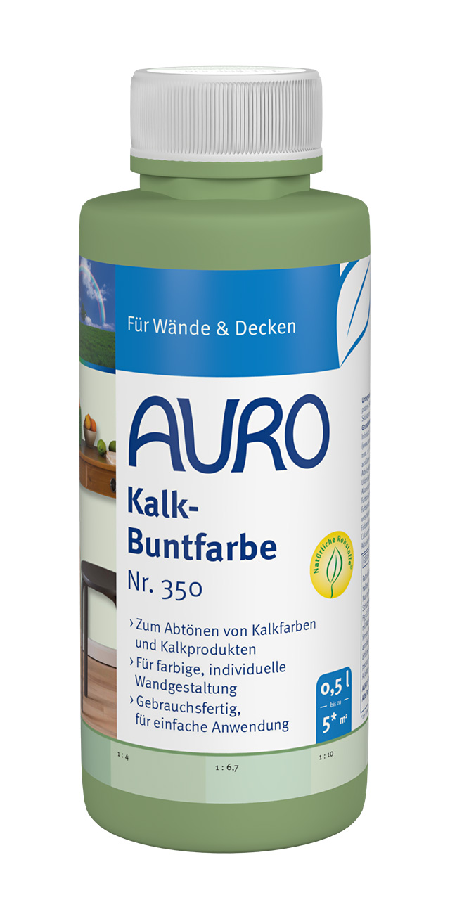 Kalk-Buntfarbe Grün – 0,5 Liter