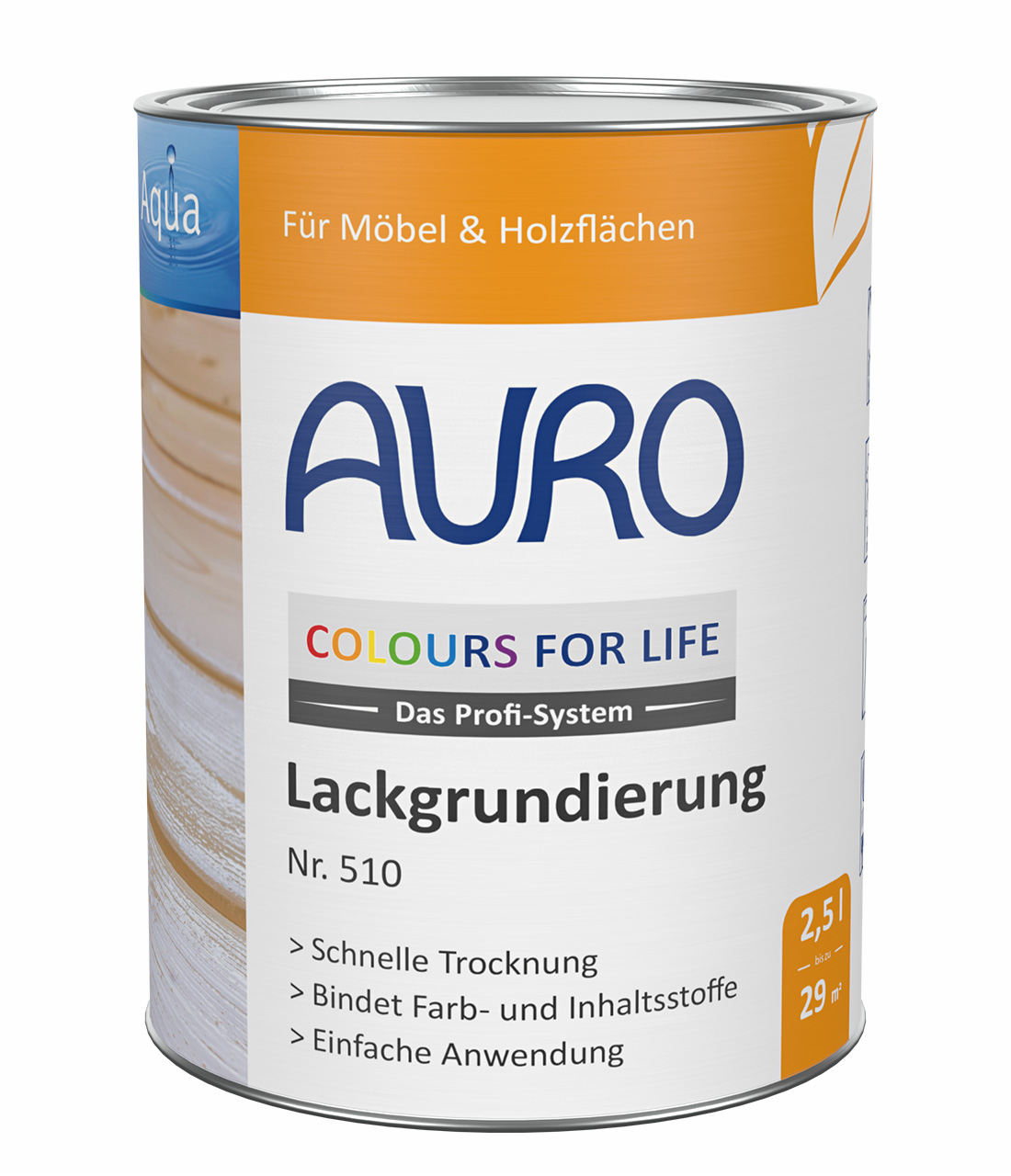 COLOURS FOR LIFE Lackgrundierung – 2,5 Liter