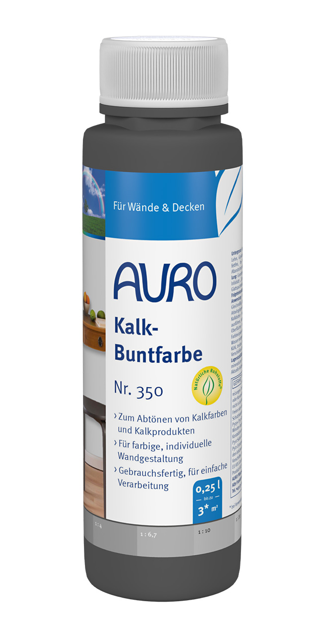 Kalk-Buntfarbe Anthrazit – 0,25 Liter