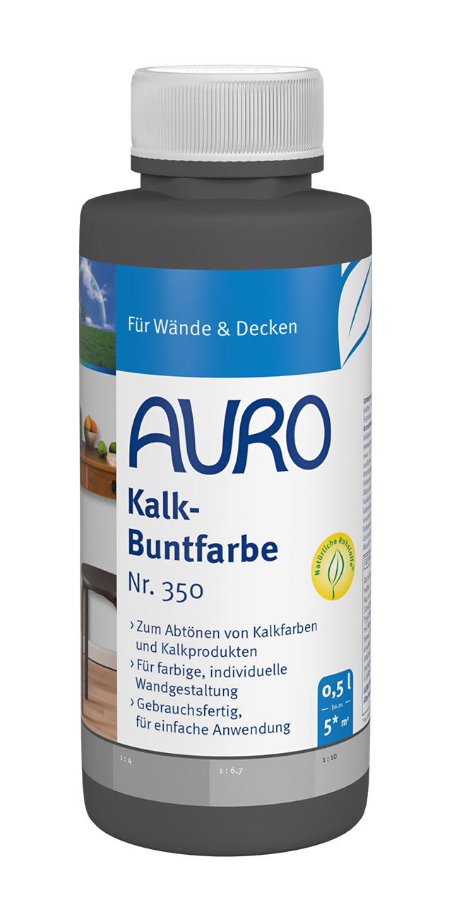 Kalk-Buntfarbe Anthrazit – 0,5 Liter