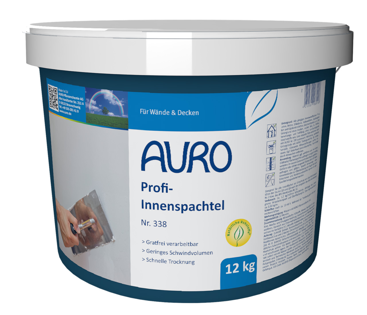 Profi-Innenspachtel – 12 Kilogramm
