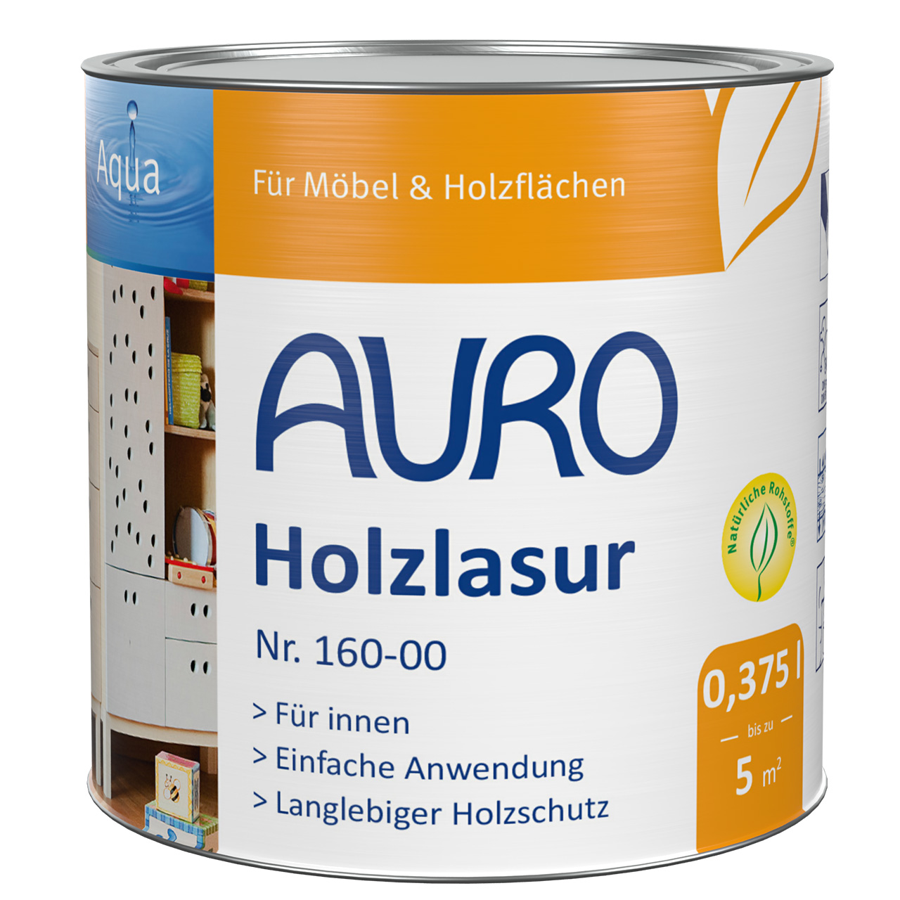 Holzlasur, Aqua Farblos – 0,375 Liter