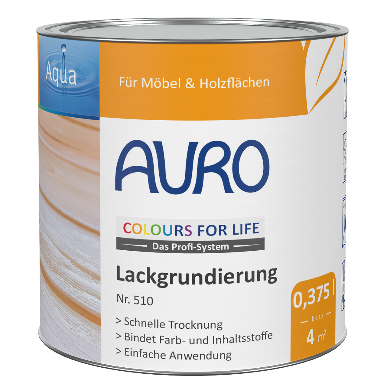 COLOURS FOR LIFE Lackgrundierung – 0,375 Liter