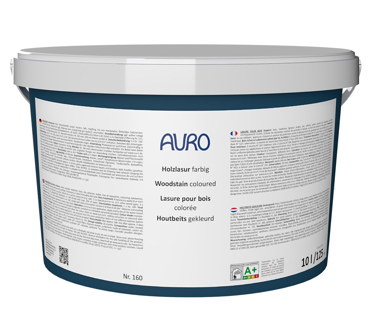 Holzlasur, Aqua Azur – 10 Liter