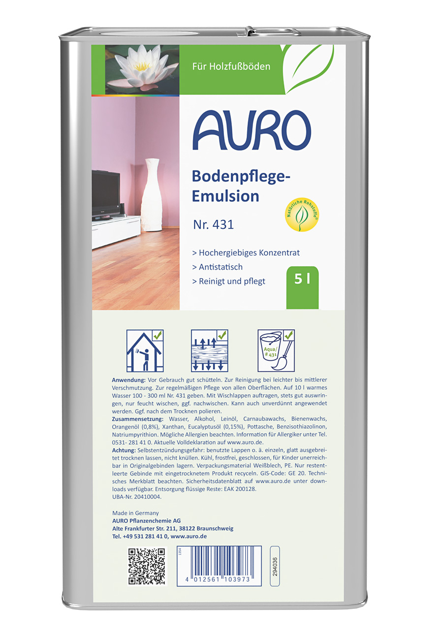 Bodenpflege-Emulsion – 5 Liter