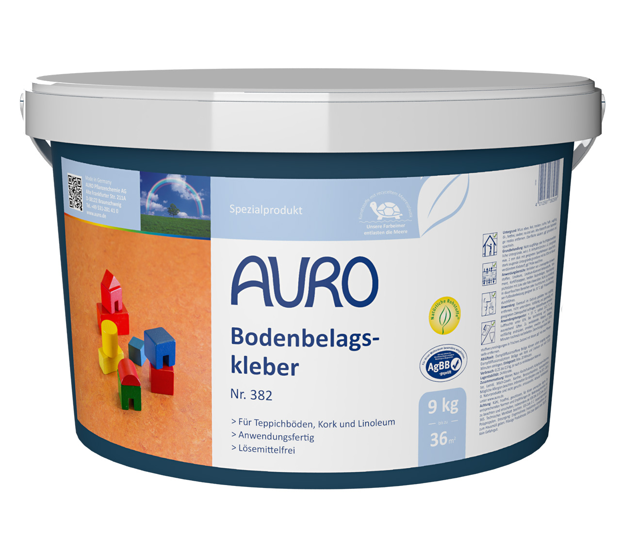 Bodenbelagskleber – 9 Kilogramm