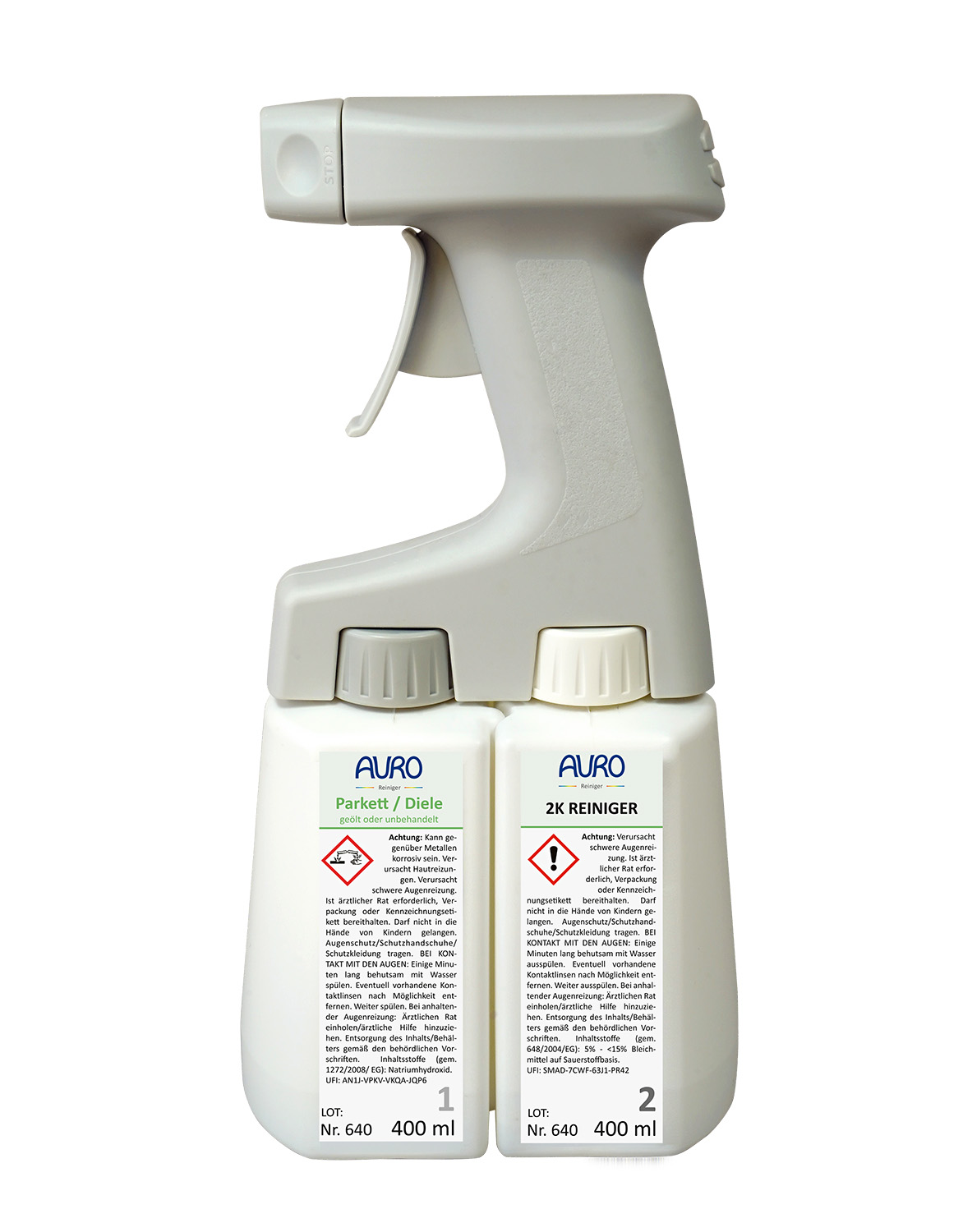 2K Reiniger Parkett & Dielen Starter Kit – 1 Stück