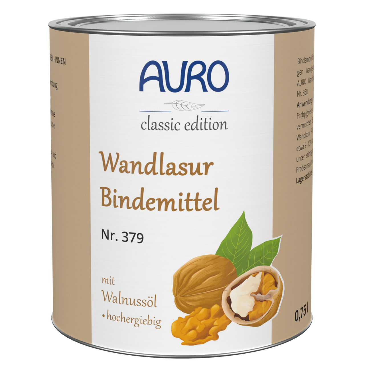 Wandlasur-Bindemittel – 0,75 Liter