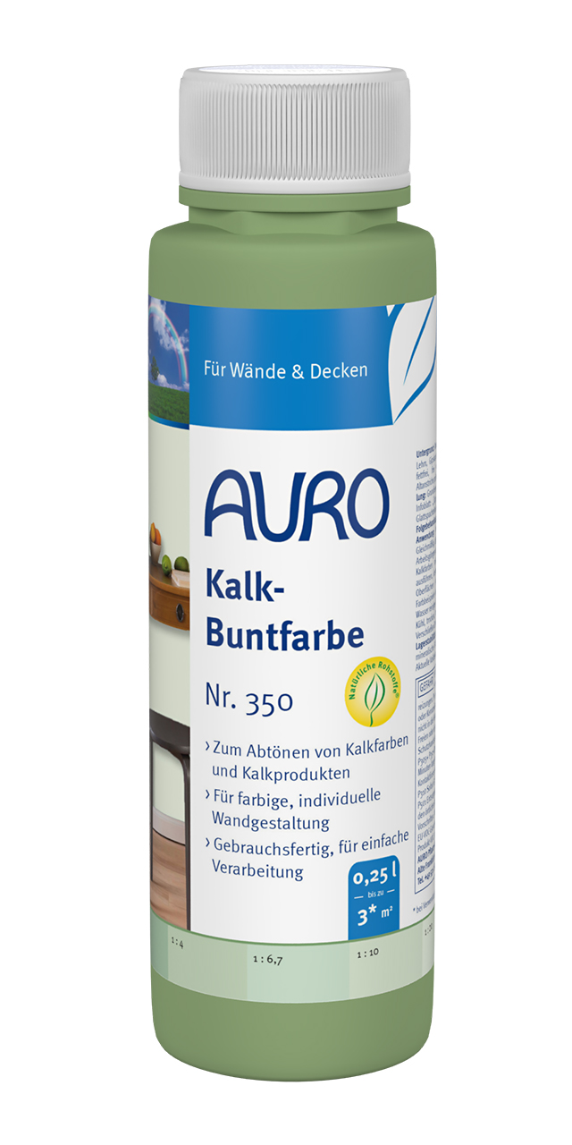 Kalk-Buntfarbe Grün – 0,25 Liter