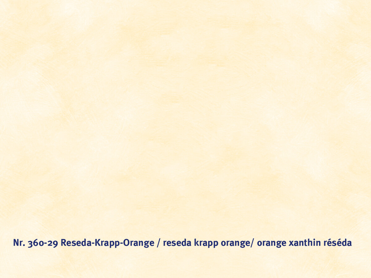 Wandlasur-Pflanzenfarbe reseda-krapp-orange – 0,375 Liter