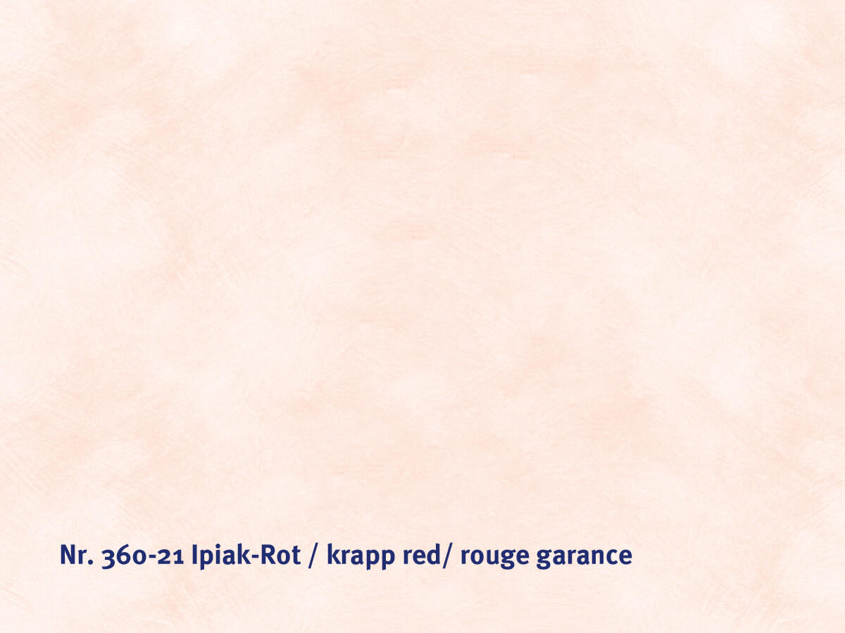 Wandlasur-Pflanzenfarbe Ipiak-Rot (Gelbton) – 0,375 Liter