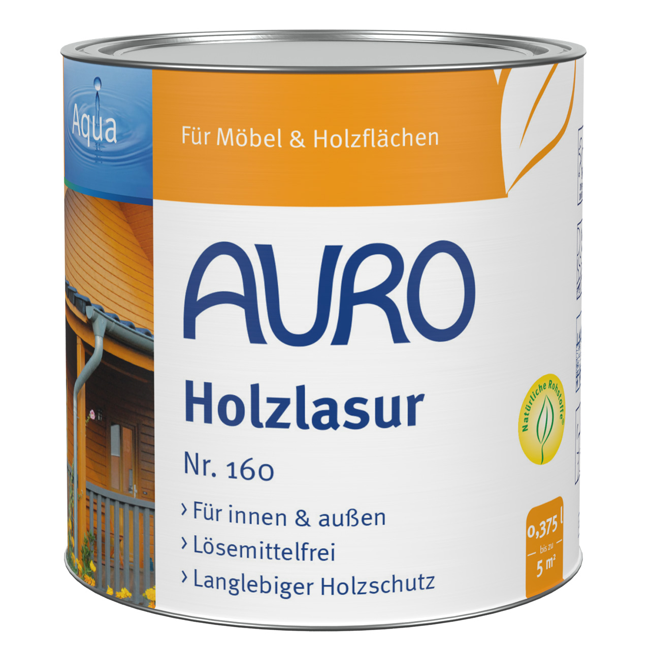 Holzlasur, Aqua Azur – 0,375 Liter