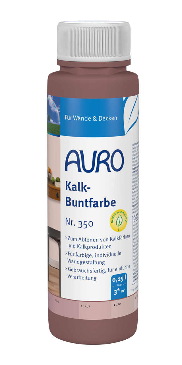 Kalk-Buntfarbe Oxid-Rot – 0,25 Liter