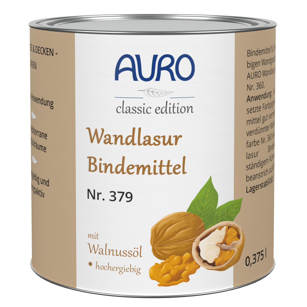 Wandlasur-Bindemittel – 0,375 Liter