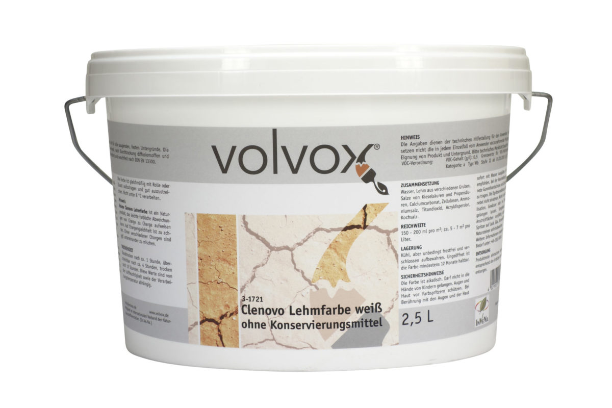 VOLVOX Clenovo Lehmfarbe