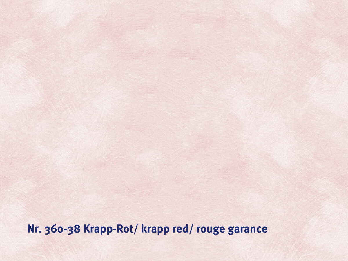 Wandlasur-Pflanzenfarbe krapp-rot (blau) – 0,375 Liter