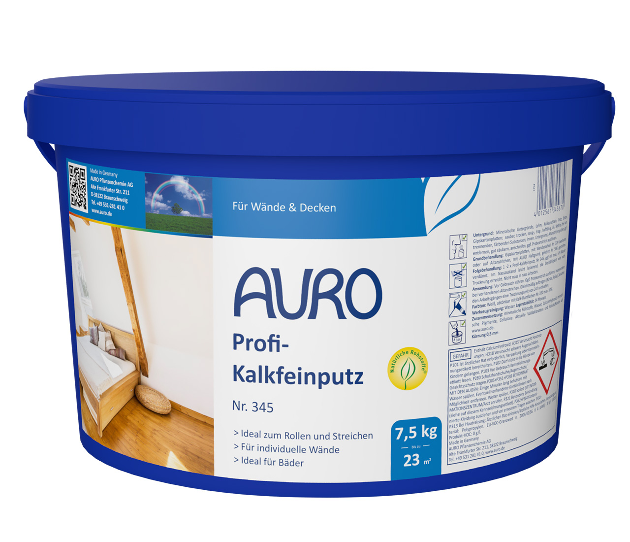 Profi-Kalkfeinputz – 7,5 Kilogramm