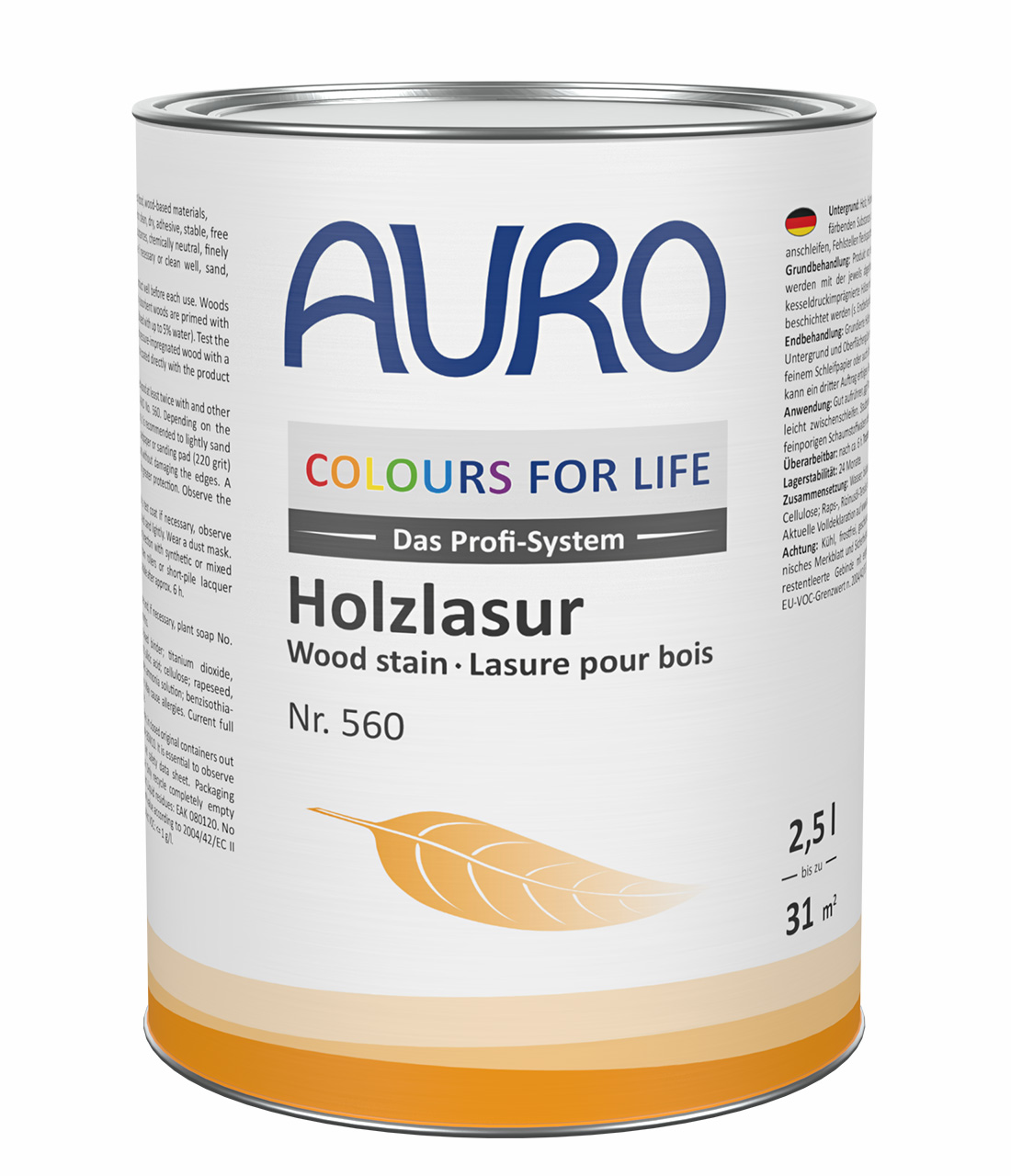 COLOURS FOR LIFE Holzlasur – PG 2,5