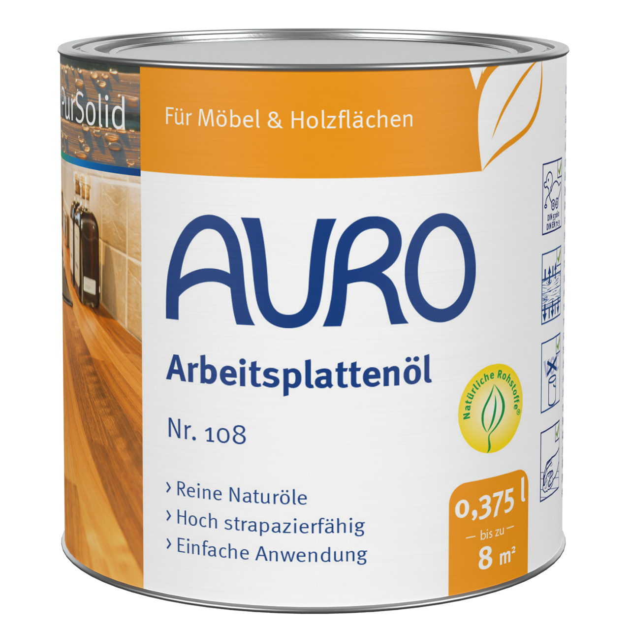 Arbeitsplattenöl – 0,375 Liter