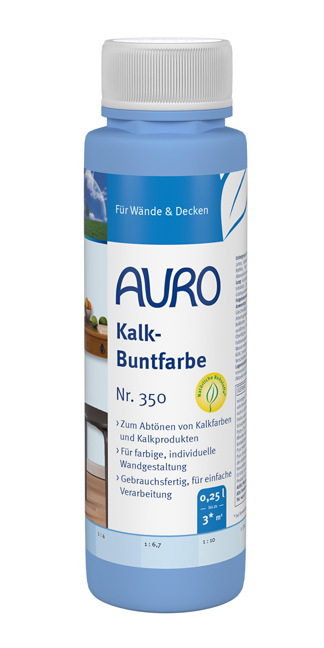 Kalk-Buntfarbe Lichtblau – 0,25 Liter